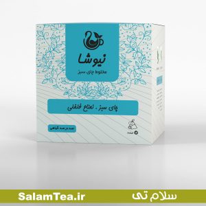 مخلوط چای سبز و نعناع فلفلی نیوشا (12 عددی مثلثی)