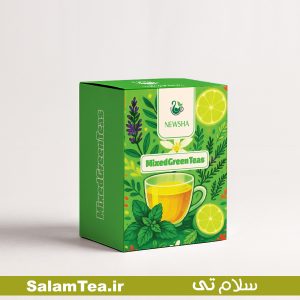 مخلوط چای های سبز نیوشا (6 عددی)